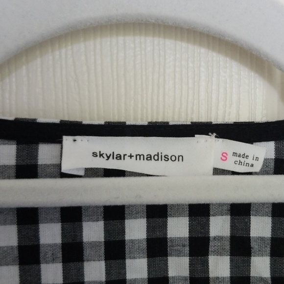 Checkered summer dress - Picture 4 of 6